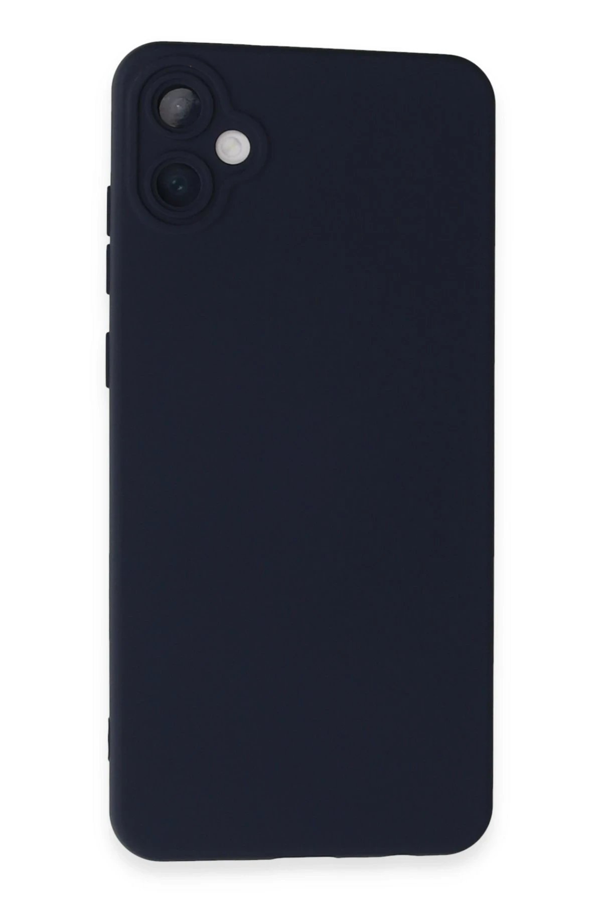 Samsung Galaxy A05 Kılıf Nano içi Kadife Silikon - Lacivert-(5796)