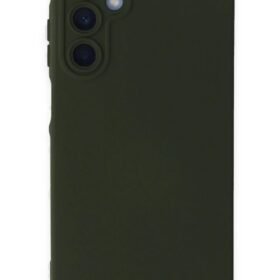 Samsung Galaxy A05S Kılıf Nano içi Kadife Silikon - Koyu Yeşil-(5796)