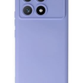 Xiaomi Poco X6 Pro Kılıf Nano içi Kadife Silikon - Lila-(5796)