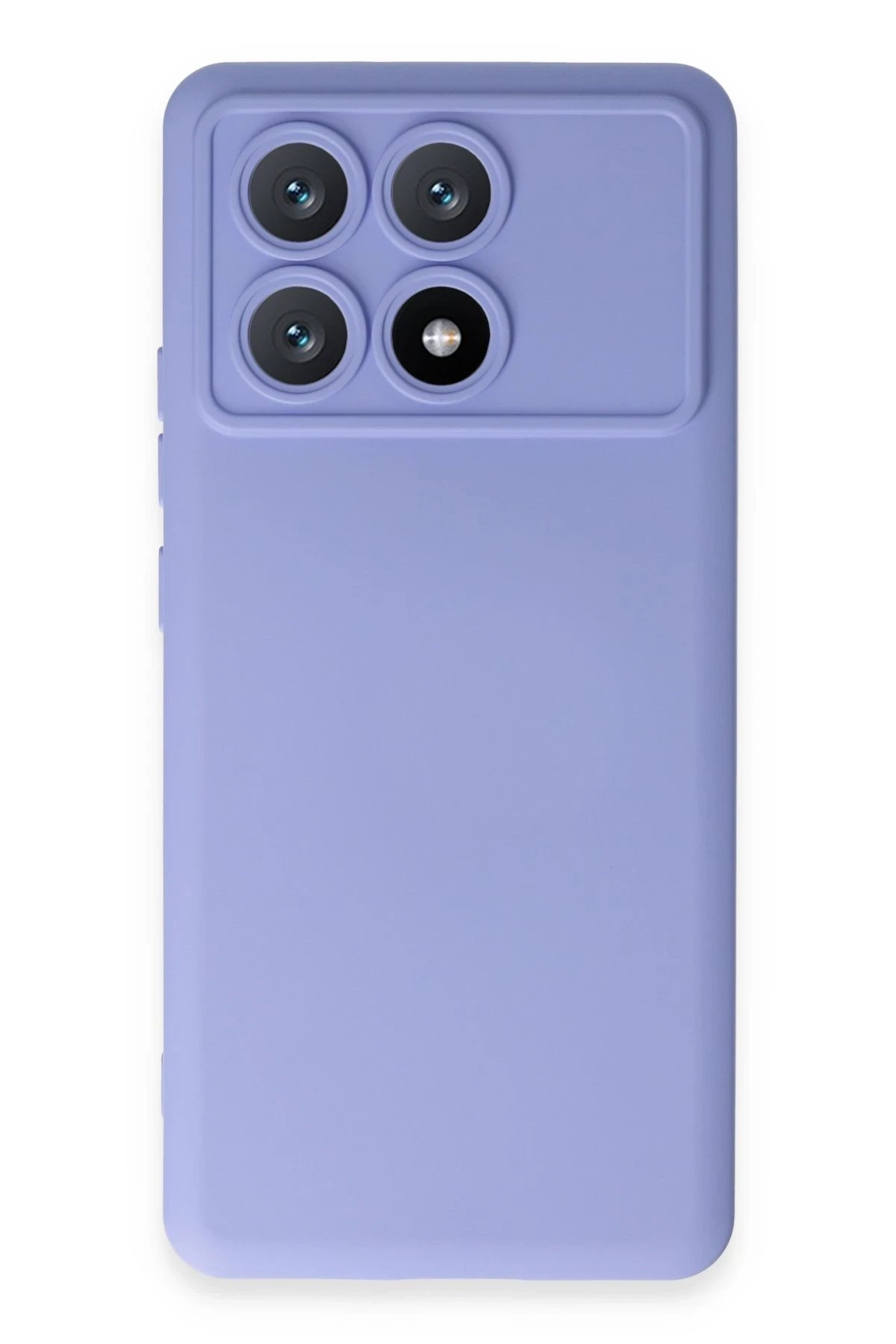 Xiaomi Poco X6 Pro Kılıf Nano içi Kadife Silikon - Lila-(5796)