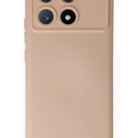 Xiaomi Poco X6 Pro Kılıf Nano içi Kadife Silikon - Pudra-(5796)