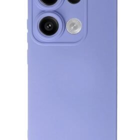 Xiaomi Redmi Note 13 4G Kılıf Nano içi Kadife Silikon - Lila-(5796)