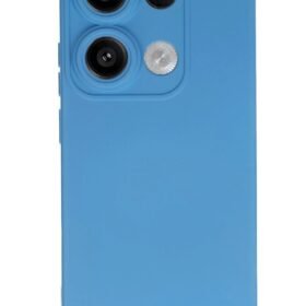 Xiaomi Redmi Note 13 Pro 4G Kılıf Nano içi Kadife Silikon - Mavi-(5796)