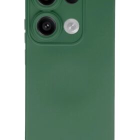 Xiaomi Redmi Note 13 Pro 4G Kılıf Nano içi Kadife Silikon - Koyu Yeşil-(5796)