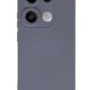 Xiaomi Redmi Note 13 Pro 4G Kılıf Nano içi Kadife Silikon - Gri-(5796)