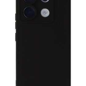 Xiaomi Redmi Note 13 Pro 5G Kılıf Nano içi Kadife Silikon - Siyah-(5796)