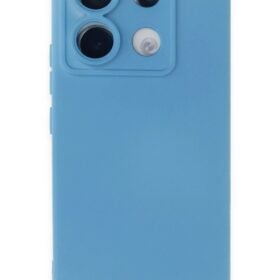 Xiaomi Redmi Note 13 Pro 5G Kılıf Nano içi Kadife Silikon - Mavi-(5796)