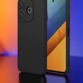 Xiaomi Redmi 13 4G Kılıf Nano içi Kadife Silikon - Pudra-(5796)