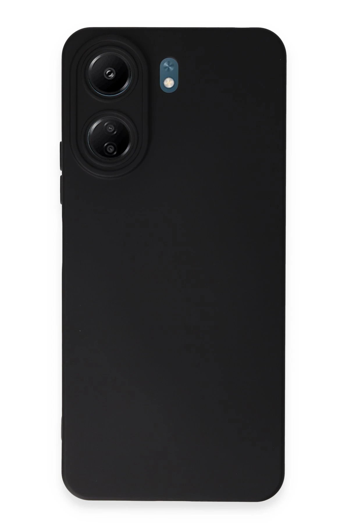 Xiaomi Redmi 13C Kılıf Nano içi Kadife Silikon - Siyah-(5796)