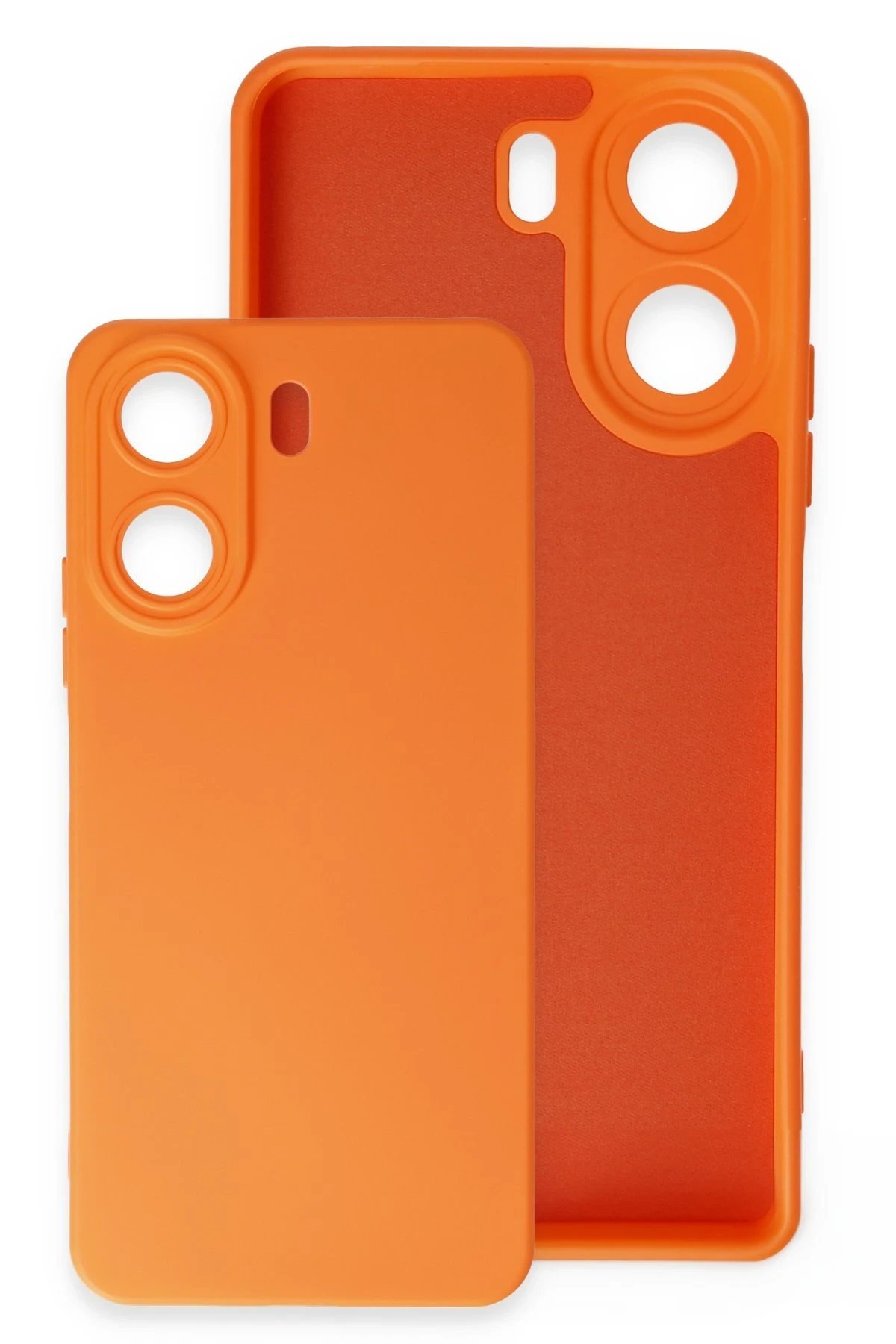 Xiaomi Redmi 13C Kılıf Nano içi Kadife Silikon - Siyah-(5796) - Görsel 2