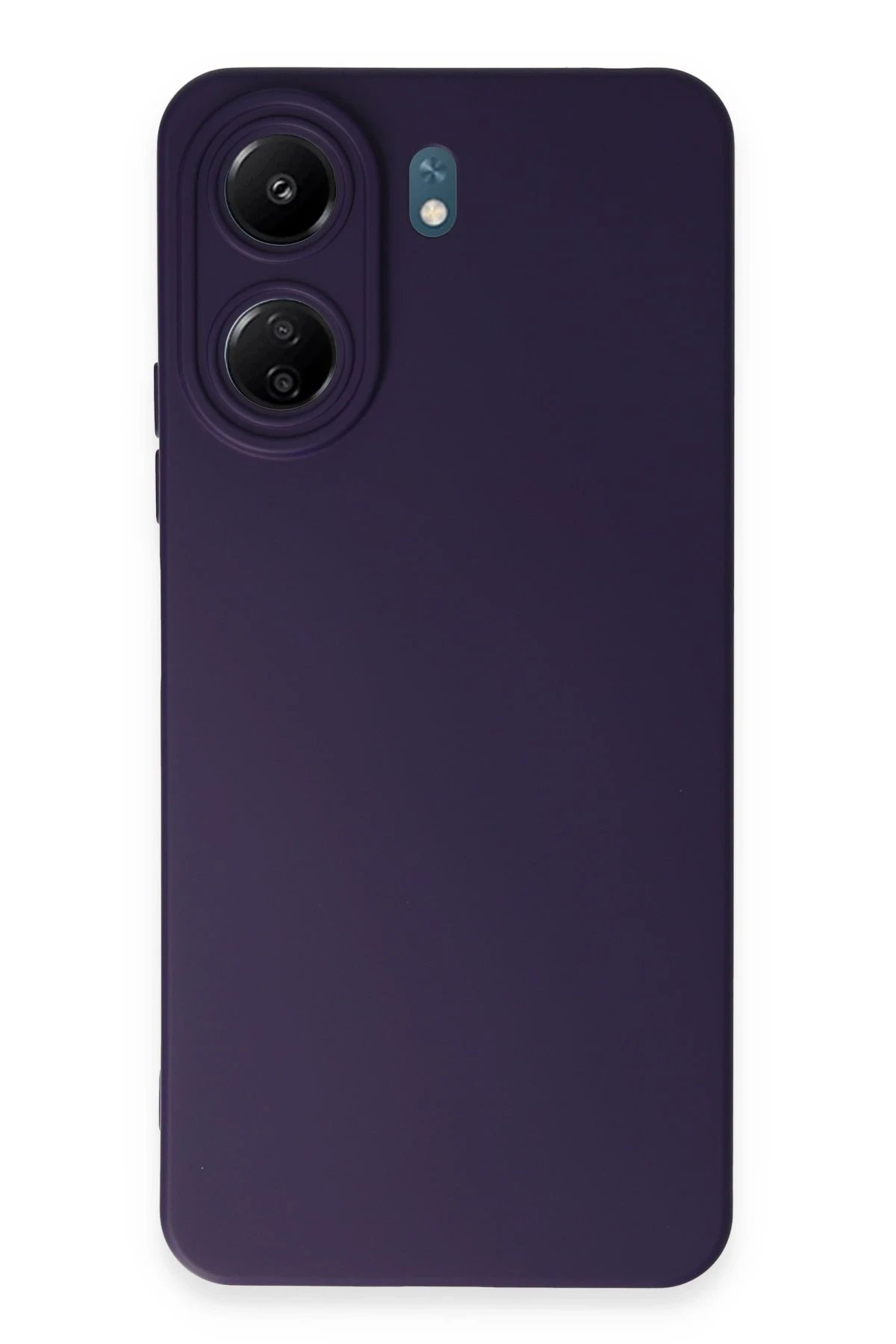 Xiaomi Redmi 13C Kılıf Nano içi Kadife Silikon - Mor-(5796)