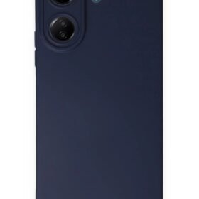 Xiaomi Redmi 13C Kılıf Nano içi Kadife Silikon - Lacivert-(5796)