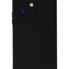 Vivo Y27 Kılıf Nano içi Kadife Silikon - Siyah-(5796)