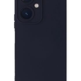 Vivo Y27 Kılıf Nano içi Kadife Silikon - Lacivert-(5796)