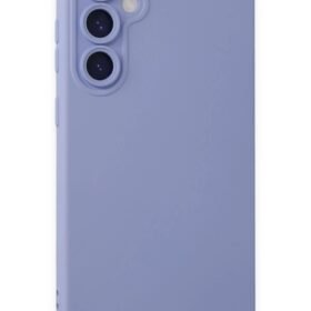 Samsung Galaxy S24 Kılıf Nano içi Kadife Silikon - Lila-(5796)