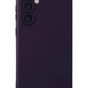 Samsung Galaxy S24 Kılıf Nano içi Kadife Silikon - Mor-(5796)