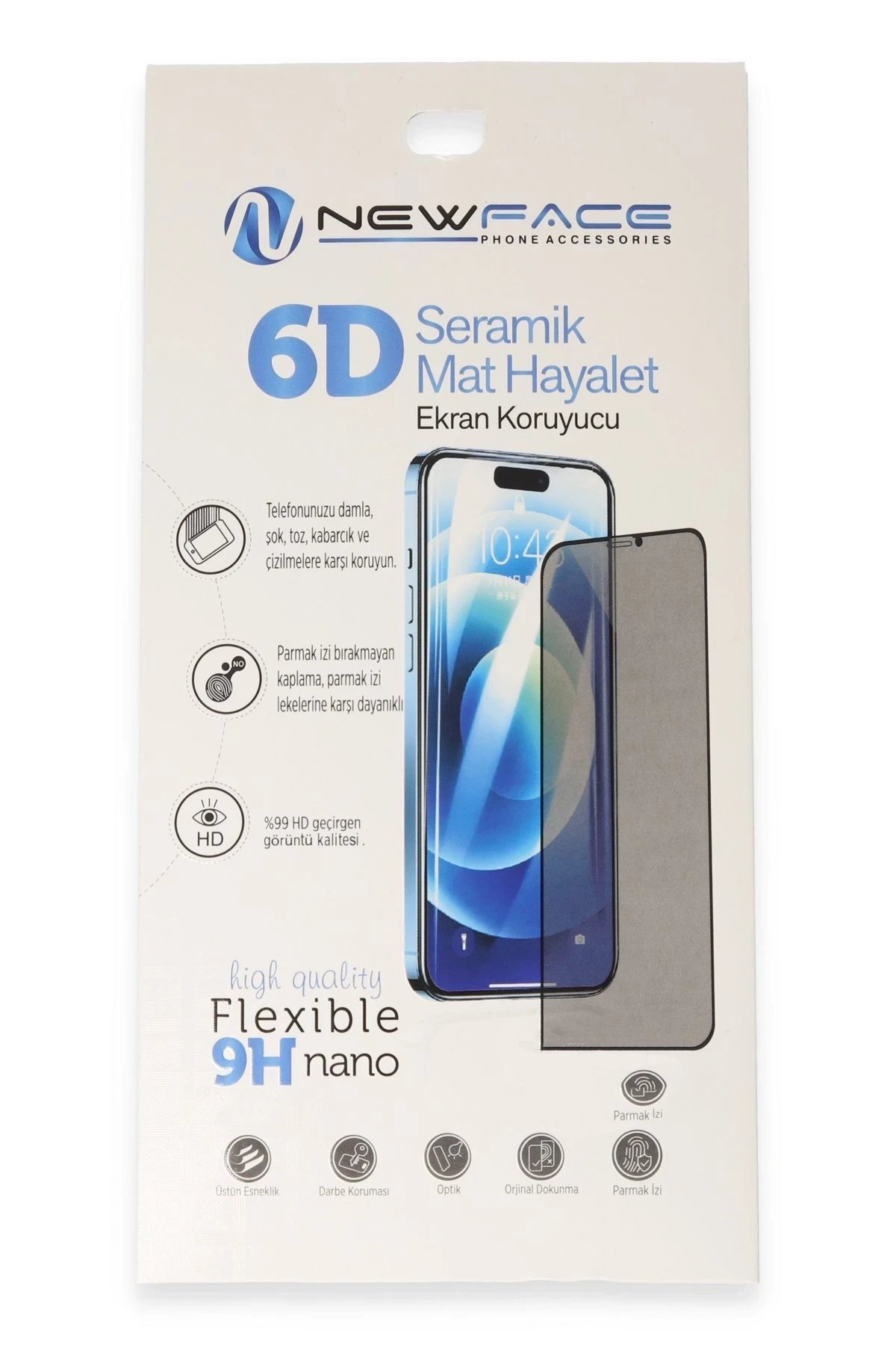 Samsung Galaxy S24 6D Antistatik Mat Seramik Hayalet Nano Ekran Koruyucu-(5796) - Görsel 2