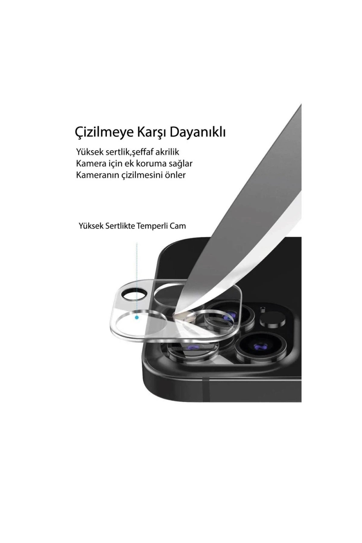 Xiaomi Redmi Note 13 4G Kamera Lens Koruma Cam-(5796) - Görsel 3