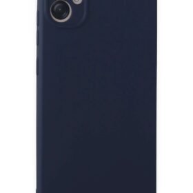 Samsung Galaxy A05 Kılıf First Silikon - Lacivert-(5796)