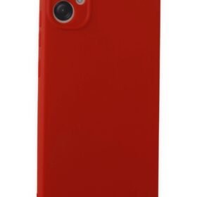 Samsung Galaxy A05 Kılıf First Silikon - Kırmızı-(5796)