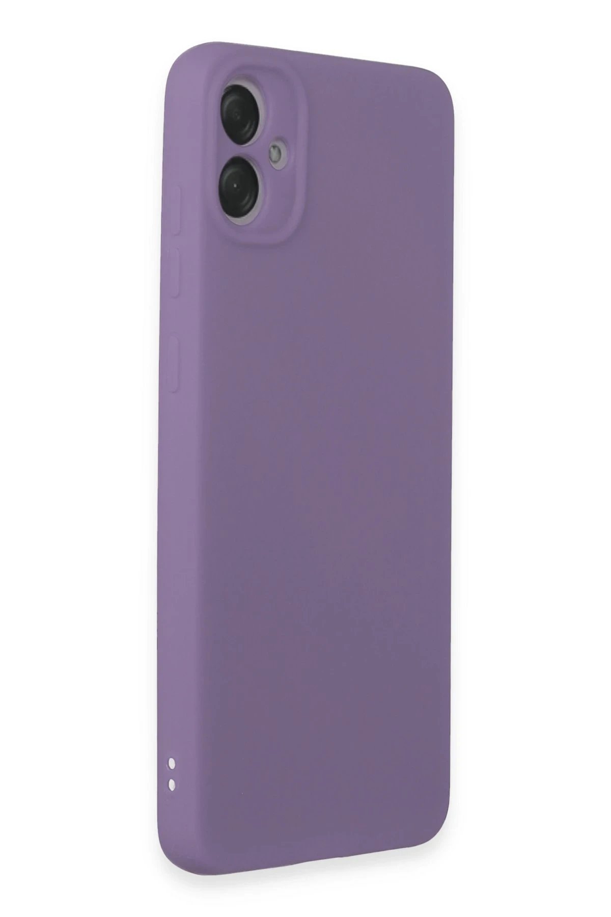 Samsung Galaxy A05 Kılıf First Silikon - Lila-(5796) - Görsel 2