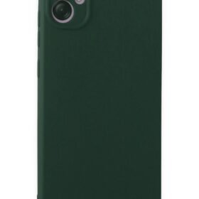 Samsung Galaxy A05 Kılıf First Silikon - Koyu Yeşil-(5796)