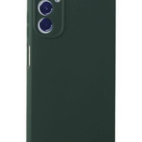 Samsung Galaxy A05S Kılıf First Silikon - Koyu Yeşil-(5796)