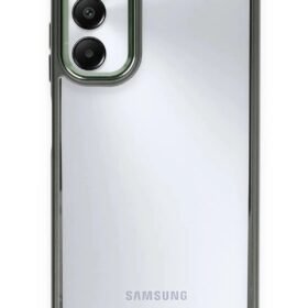 Samsung Galaxy A05S Kılıf Power Silikon - Koyu Yeşil-(5796)