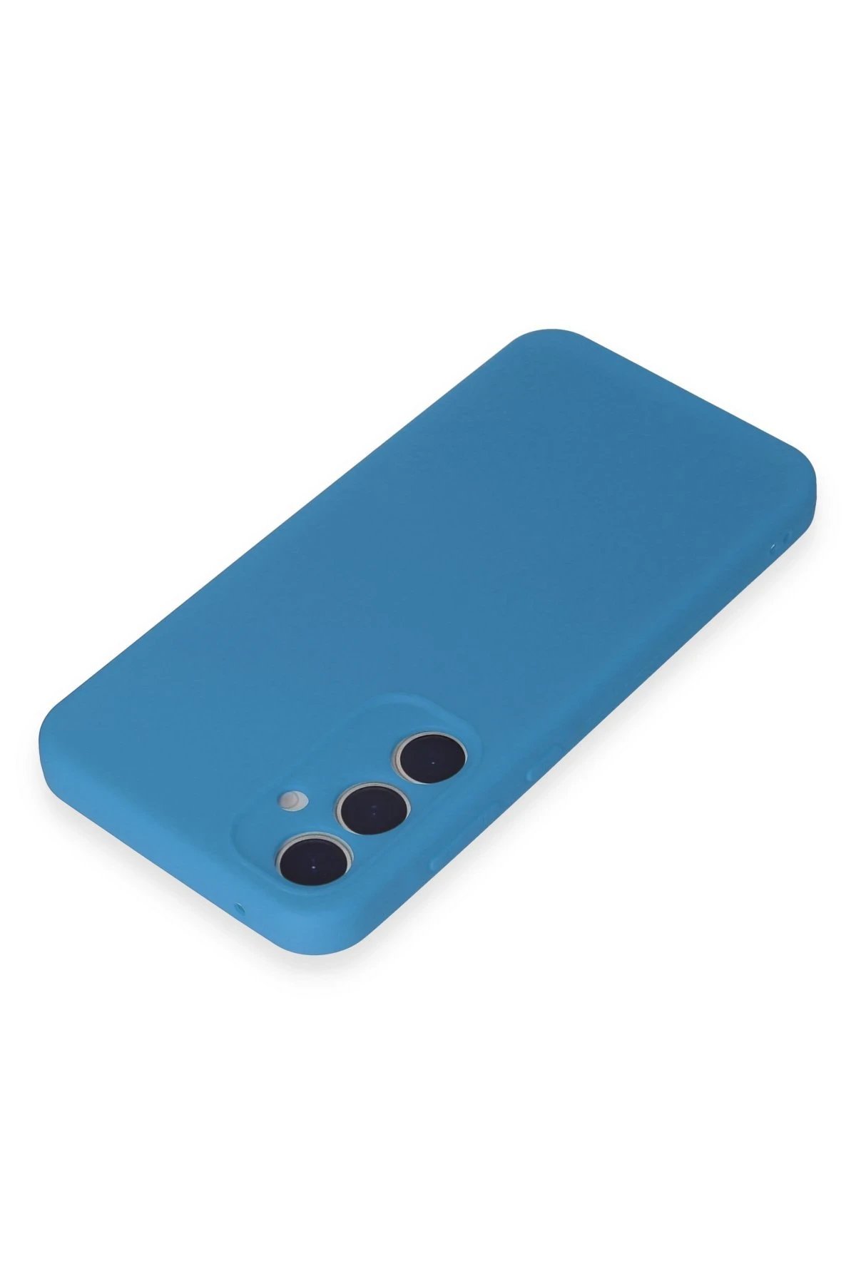 Samsung Galaxy A15 4G Kılıf First Silikon - Mavi-(5796) - Görsel 3