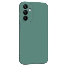 Samsung Galaxy A25 5G Kılıf First Silikon - Koyu Yeşil-(5796)