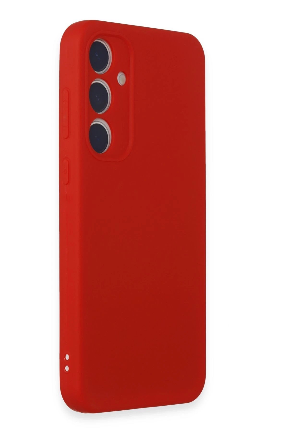 Samsung Galaxy A35 5G Kılıf First Silikon - Kırmızı-(5796) - Görsel 2