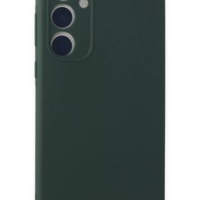 Samsung Galaxy A35 5G Kılıf First Silikon - Koyu Yeşil-(5796)