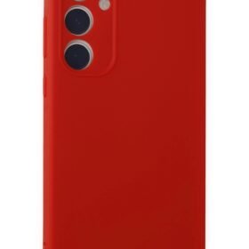 Samsung Galaxy A55 5G Kılıf First Silikon - Kırmızı-(5796)