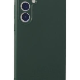 Samsung Galaxy A55 5G Kılıf First Silikon - Koyu Yeşil-(5796)