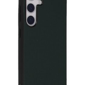 Samsung Galaxy S24 Kılıf Taft Kapak - Koyu Yeşil-(5796)