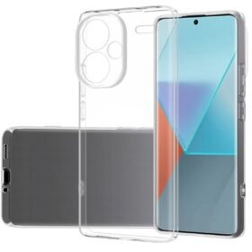 Xiaomi Redmi Note 13 Pro Plus Kılıf Lüx Şeffaf Silikon-(5796)