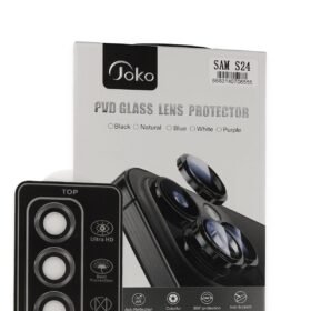 Samsung Galaxy S24 PVD Metal Kamera Lens - Titan Gri-(5796)