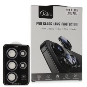 Samsung Galaxy S24 Ultra PVD Metal Kamera Lens - Derin Mor-(5796)