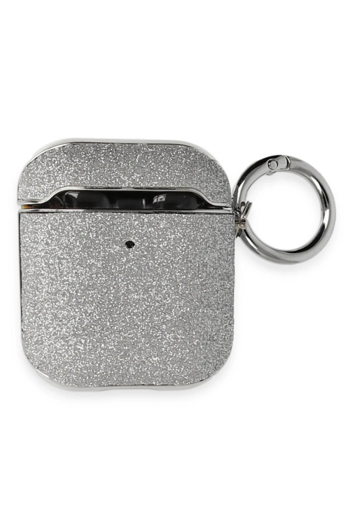 Airpods 2 (2.nesil) Spell Simli Kılıf - Gümüş-(5796) - Görsel 2