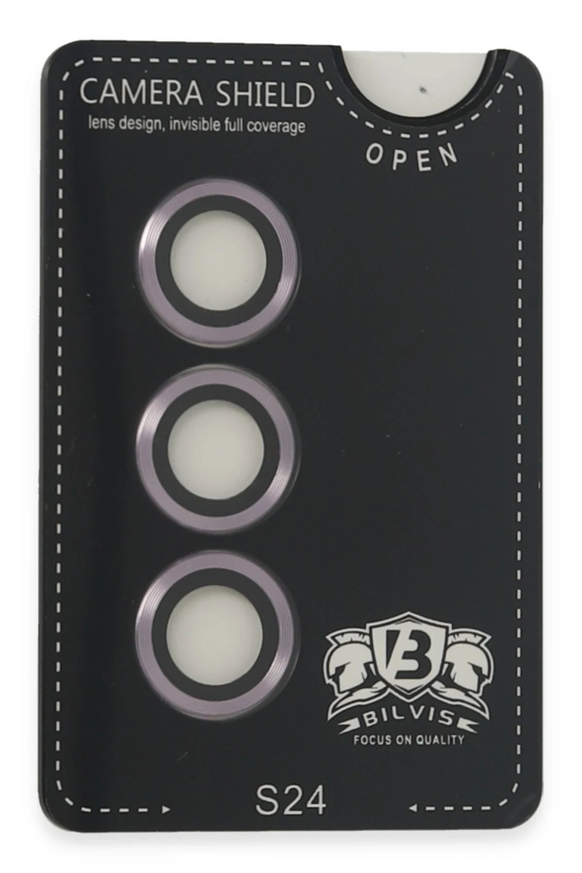 Samsung Galaxy S24 Bilvis Titan Kamera Lens - Derin Mor-(5796) - Görsel 2