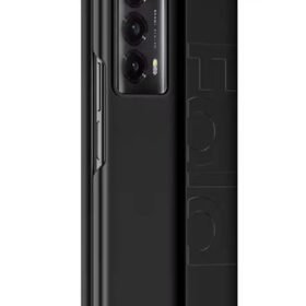 Huawei Honor Magic V2 Kılıf Data Kapak - Siyah-(5796)