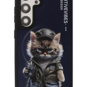 Samsung Galaxy S24 Fun Magsafe Kapak - Lacivert-(5796)