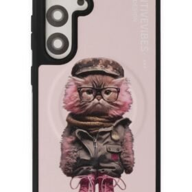 Samsung Galaxy S24 Fun Magsafe Kapak - Pembe-(5796)