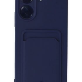 Xiaomi Redmi 13C Kılıf Kelvin Kartvizitli Silikon - Lacivert-(5796)