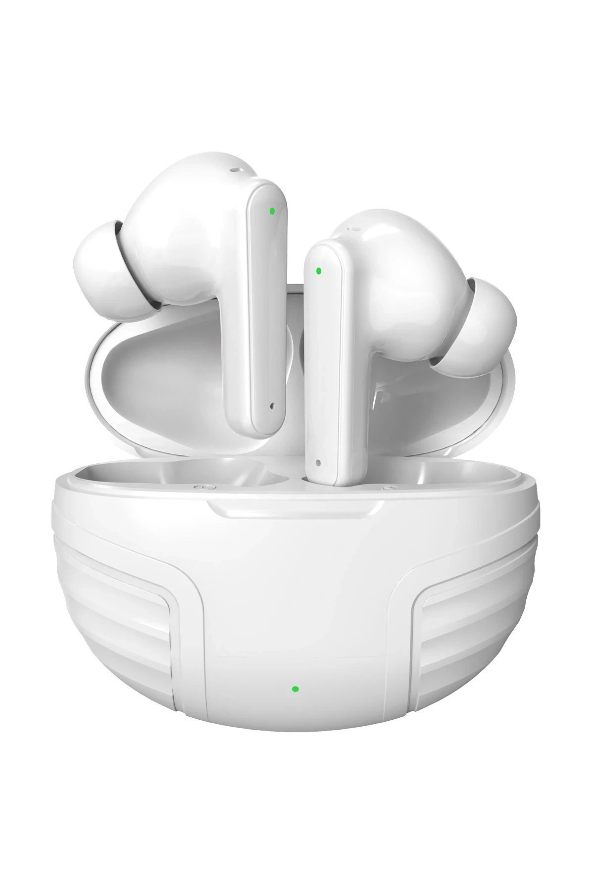 LS-19 Aktif Gürültü Engelleyici Özellikli Bluetooth 5.4 Kablosuz Airpods Kulaklık - Beyaz-(5796)
