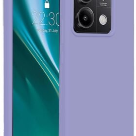 Xiaomi Redmi Note 13 4G Kılıf First Silikon - Lila-(5796)