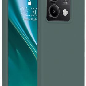 Xiaomi Redmi Note 13 Pro 4G Kılıf First Silikon - Koyu Yeşil-(5796)