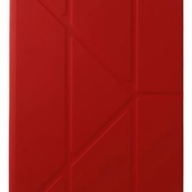 Samsung Galaxy Tab A9 Kılıf Kalemlikli Mars Tablet Kılıfı - Kırmızı-(5796)