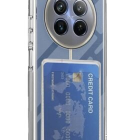 Realme 12 Pro Kılıf Kart Şeffaf Silikon - Şeffaf-(5796)