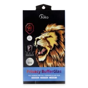 iPhone 16 Pro Max Buffer Hayalet Cam Ekran Koruyucu - Siyah-(5796)